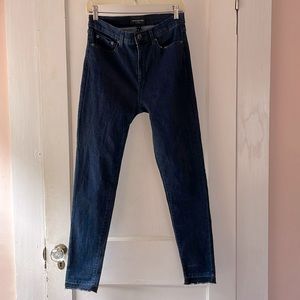 Banana republic high rise skinny jeans